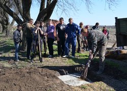 Закладання нового саду в Уманському НУС